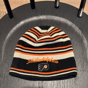Philadelphia Flyers Striped Beanie